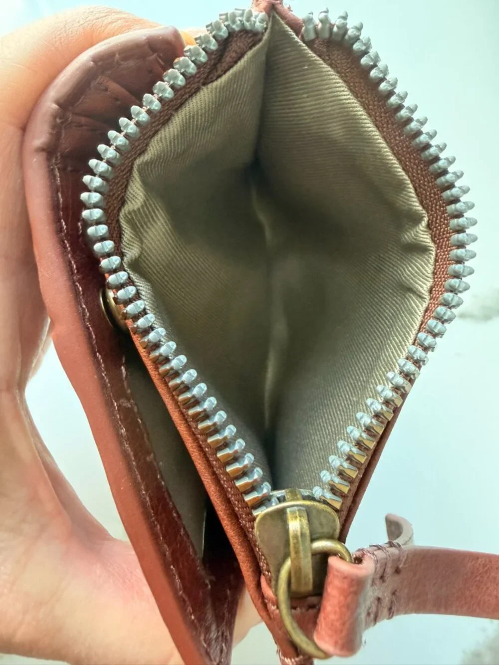 American Leather Co. Cleveland RFID Leather Bifold Wallet Cordovan
